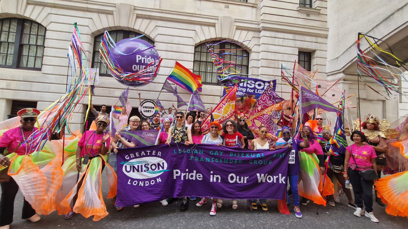 Unison Out In Force At London Pride Article News Unison National 4261